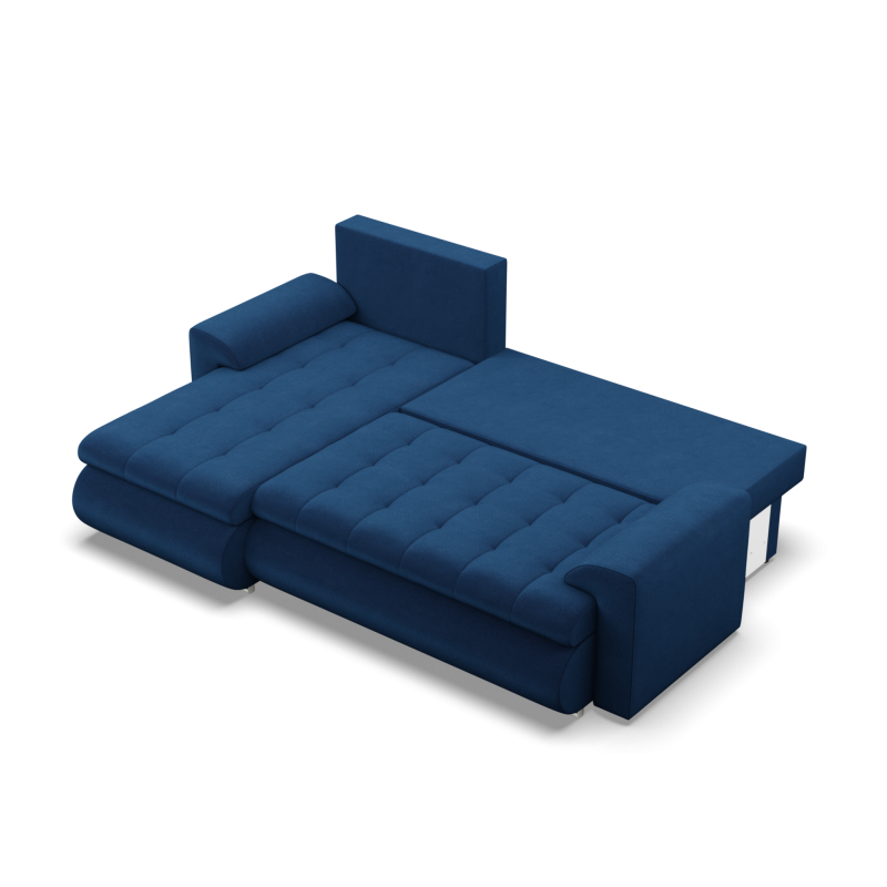 FORESTA LL Kronos Corner Sofa, Side - LEFT, Color - NAVY BLUE FORESTA LL Kronos Corner Sofa, Side - LEFT, Color - NAVY BLUE