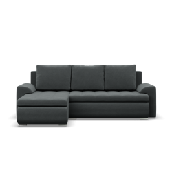 FORESTA LL Kronos Ecksofa, Seite - LINKS, Farbe - DUNKELGRAU FORESTA LL Kronos Ecksofa, Seite - LINKS, Farbe - DUNKELGRAU