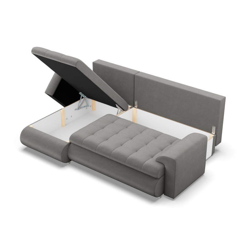 FORESTA LL Kronos Corner Sofa, Side - LEFT, Color - LIGHT GRAY FORESTA LL Kronos Corner Sofa, Side - LEFT, Color - LIGHT GRAY