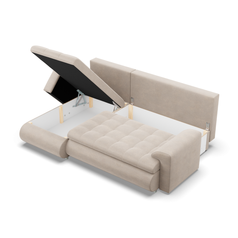 FORESTA LL Kronos Corner Sofa, Side - LEFT, Color - BEIGE FORESTA LL Kronos Corner Sofa, Side - LEFT, Color - BEIGE