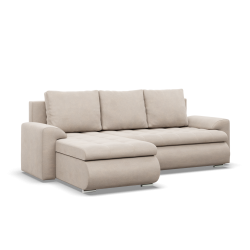 FORESTA LL Kronos Corner Sofa, Side - LEFT, Color - BEIGE