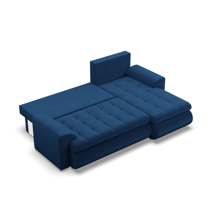 FORESTA LL Kronos Corner Sofa, Side - RIGHT, Color - NAVY BLUE FORESTA LL Kronos Corner Sofa, Side - RIGHT, Color - NAVY BLUE