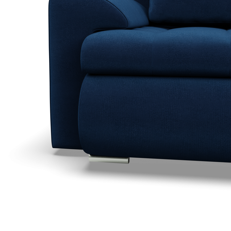 FORESTA LL Kronos Corner Sofa, Side - RIGHT, Color - NAVY BLUE FORESTA LL Kronos Corner Sofa, Side - RIGHT, Color - NAVY BLUE