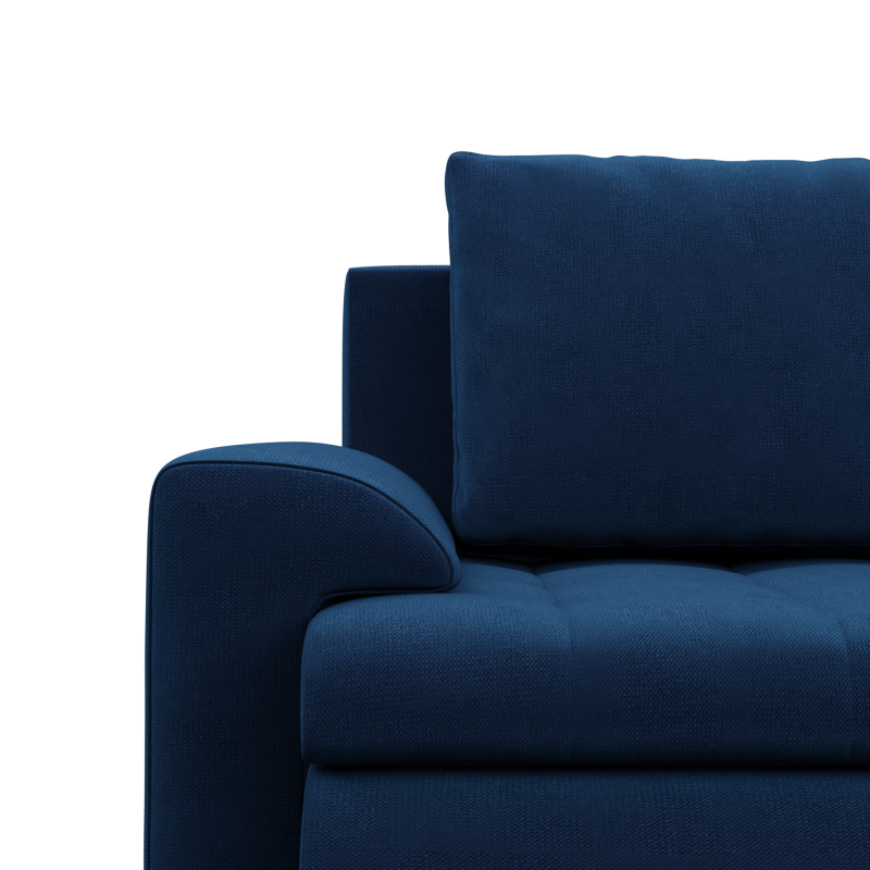 FORESTA LL Kronos Corner Sofa, Side - RIGHT, Color - NAVY BLUE FORESTA LL Kronos Corner Sofa, Side - RIGHT, Color - NAVY BLUE