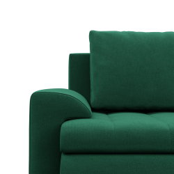 FORESTA LL Kronos Corner Sofa, Side - RIGHT, Color - BOTTLE GREEN FORESTA LL Kronos Corner Sofa, Side - RIGHT, Color - BOTTLE GREEN