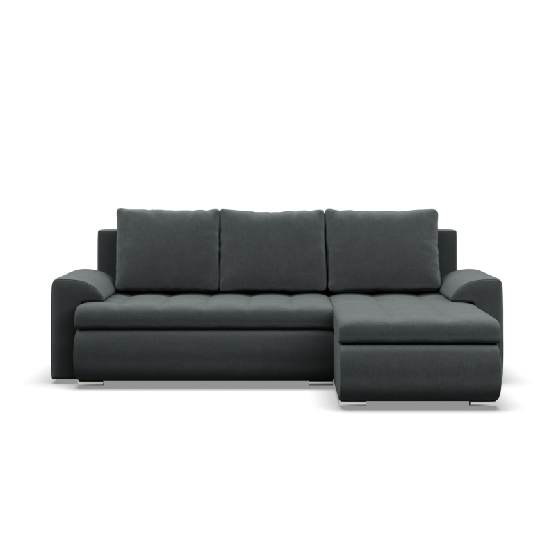 Ecksofa FORESTA LL Kronos, Seite - RECHTS, Farbe - DUNKELGRAU Ecksofa FORESTA LL Kronos, Seite - RECHTS, Farbe - DUNKELGRAU