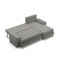 Ecksofa FORESTA LL Kronos, Seite - RECHTS, Farbe - HELLGRAU Ecksofa FORESTA LL Kronos, Seite - RECHTS, Farbe - HELLGRAU
