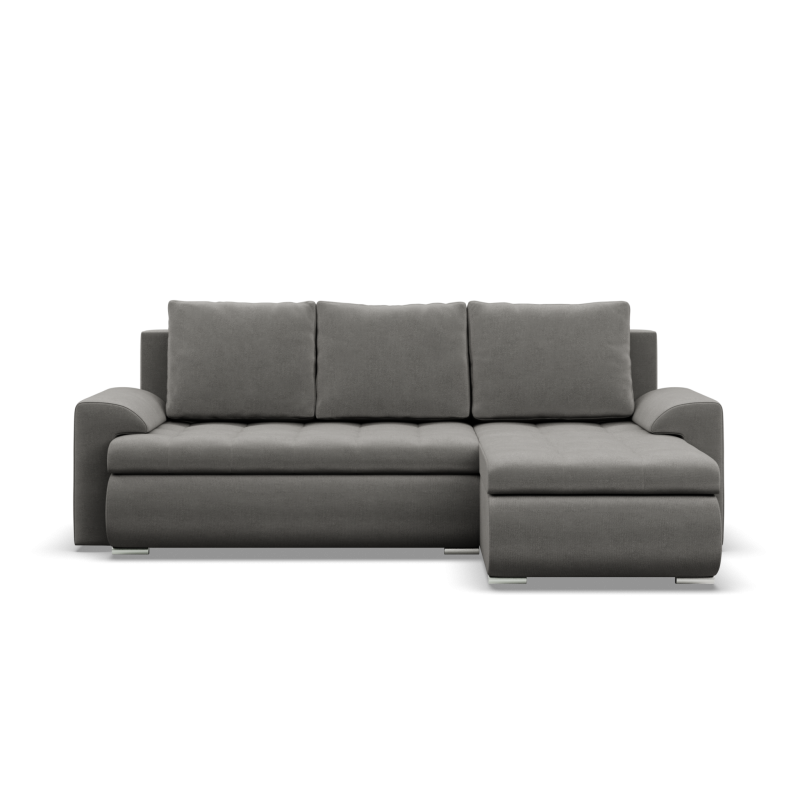 Ecksofa FORESTA LL Kronos, Seite - RECHTS, Farbe - HELLGRAU Ecksofa FORESTA LL Kronos, Seite - RECHTS, Farbe - HELLGRAU