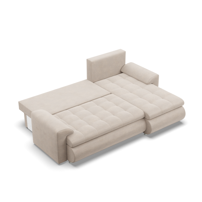 FORESTA LL Kronos Corner Sofa, Side - RIGHT, Color - BEIGE FORESTA LL Kronos Corner Sofa, Side - RIGHT, Color - BEIGE