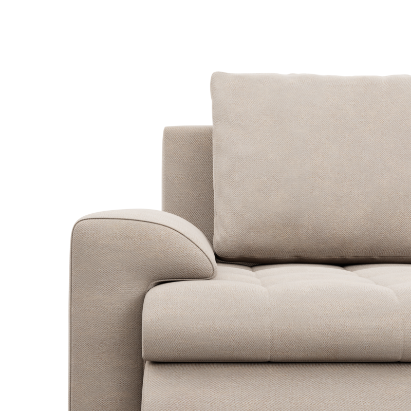 FORESTA LL Kronos Corner Sofa, Side - RIGHT, Color - BEIGE FORESTA LL Kronos Corner Sofa, Side - RIGHT, Color - BEIGE