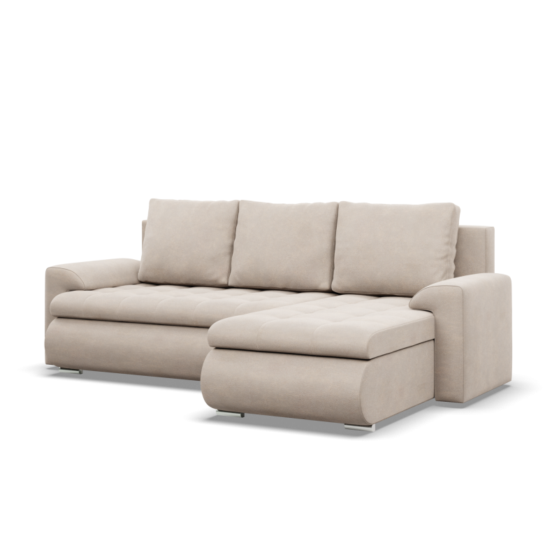 FORESTA LL Kronos Corner Sofa, Side - RIGHT, Color - BEIGE FORESTA LL Kronos Corner Sofa, Side - RIGHT, Color - BEIGE