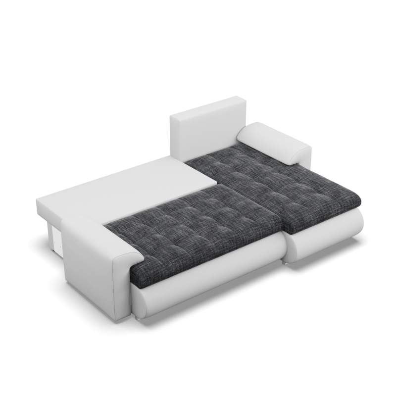 FORESTA LL corner sofa, Side - RIGHT, Color - GRAY + WHITE FORESTA LL corner sofa, Side - RIGHT, Color - GRAY + WHITE