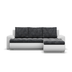 FORESTA LL corner sofa, Side - RIGHT, Color - GRAY + WHITE FORESTA LL corner sofa, Side - RIGHT, Color - GRAY + WHITE