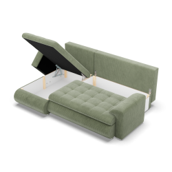FORESTA LL Poso Corner Sofa, Side - LEFT, Color - LIGHT GREEN FORESTA LL Poso Corner Sofa, Side - LEFT, Color - LIGHT GREEN