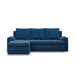 FORESTA LL Poso Corner Sofa, Side - LEFT, Color - NAVY BLUE FORESTA LL Poso Corner Sofa, Side - LEFT, Color - NAVY BLUE