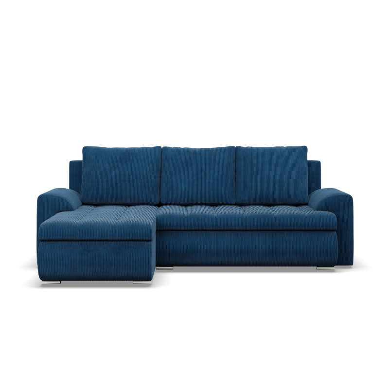 FORESTA LL Poso Corner Sofa, Side - LEFT, Color - NAVY BLUE FORESTA LL Poso Corner Sofa, Side - LEFT, Color - NAVY BLUE