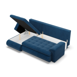 FORESTA LL Poso Corner Sofa, Side - LEFT, Color - NAVY BLUE FORESTA LL Poso Corner Sofa, Side - LEFT, Color - NAVY BLUE