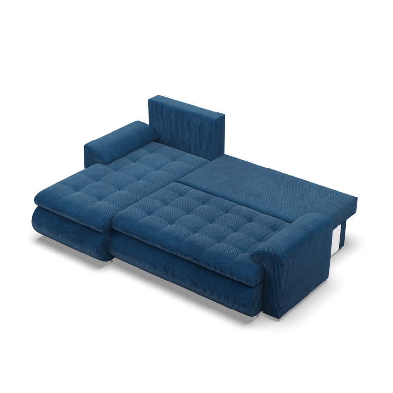 FORESTA LL Poso Corner Sofa, Side - LEFT, Color - NAVY BLUE FORESTA LL Poso Corner Sofa, Side - LEFT, Color - NAVY BLUE