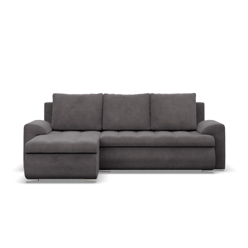 FORESTA LL Poso Corner Sofa, Side - LEFT, Color - DARK GRAY FORESTA LL Poso Corner Sofa, Side - LEFT, Color - DARK GRAY
