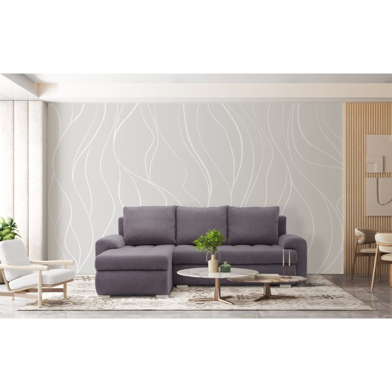 FORESTA LL Poso Corner Sofa, Side - LEFT, Color - DARK GRAY FORESTA LL Poso Corner Sofa, Side - LEFT, Color - DARK GRAY