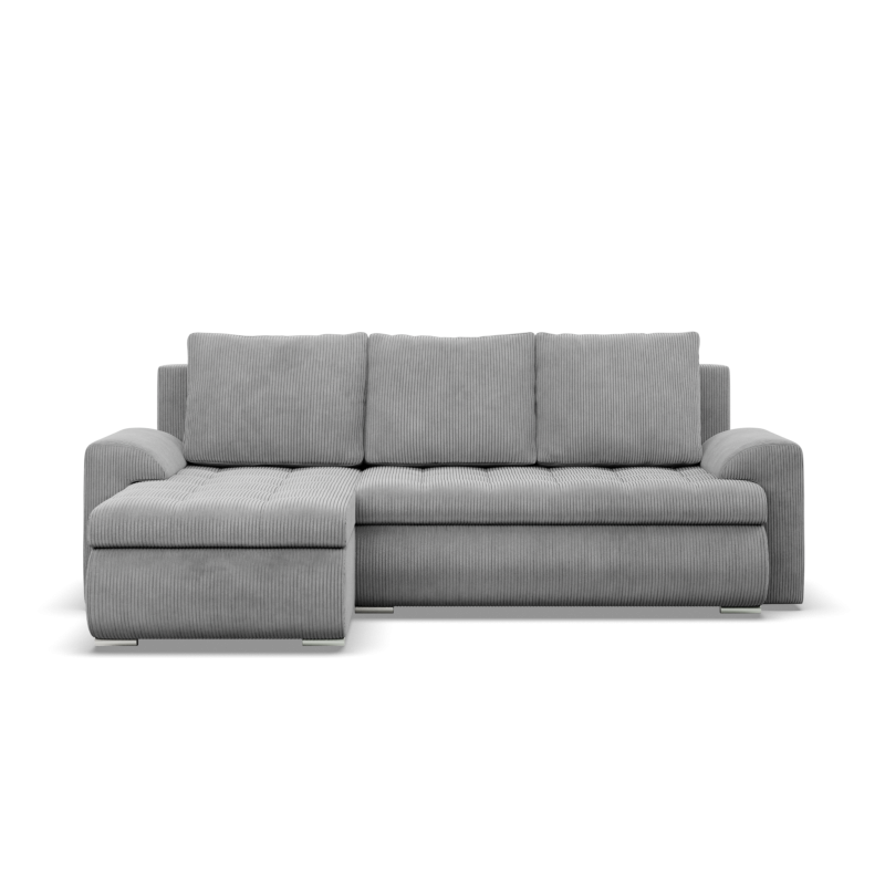 FORESTA LL Poso Corner Sofa, Side - LEFT, Color - LIGHT GRAY FORESTA LL Poso Corner Sofa, Side - LEFT, Color - LIGHT GRAY