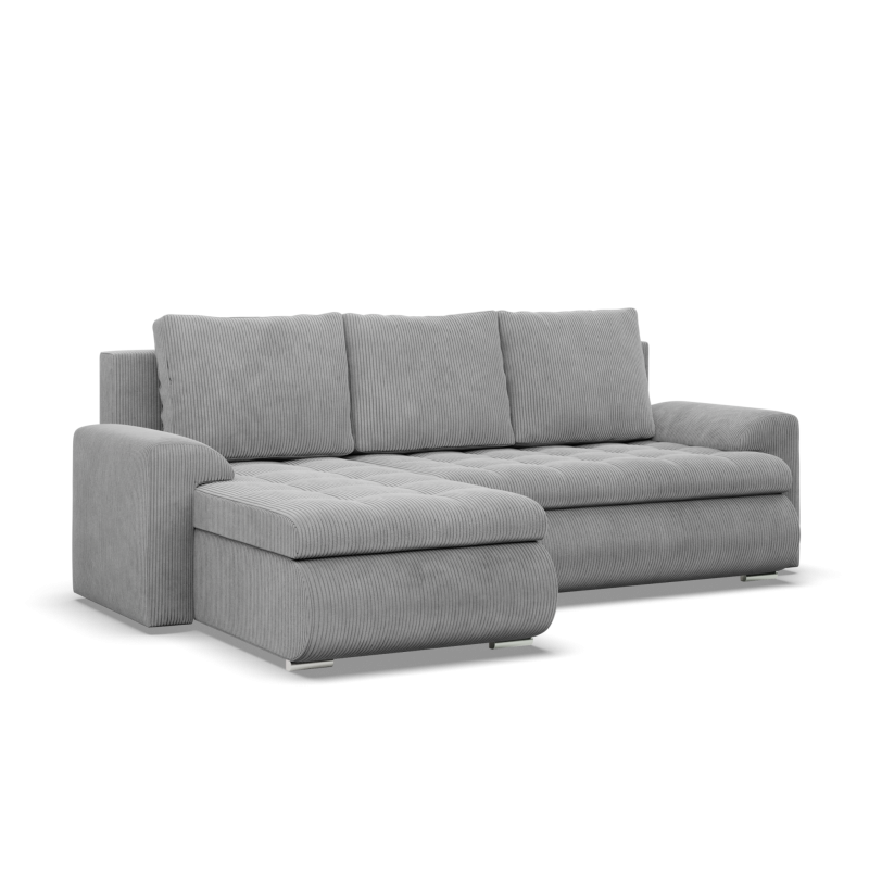 FORESTA LL Poso Corner Sofa, Side - LEFT, Color - LIGHT GRAY FORESTA LL Poso Corner Sofa, Side - LEFT, Color - LIGHT GRAY