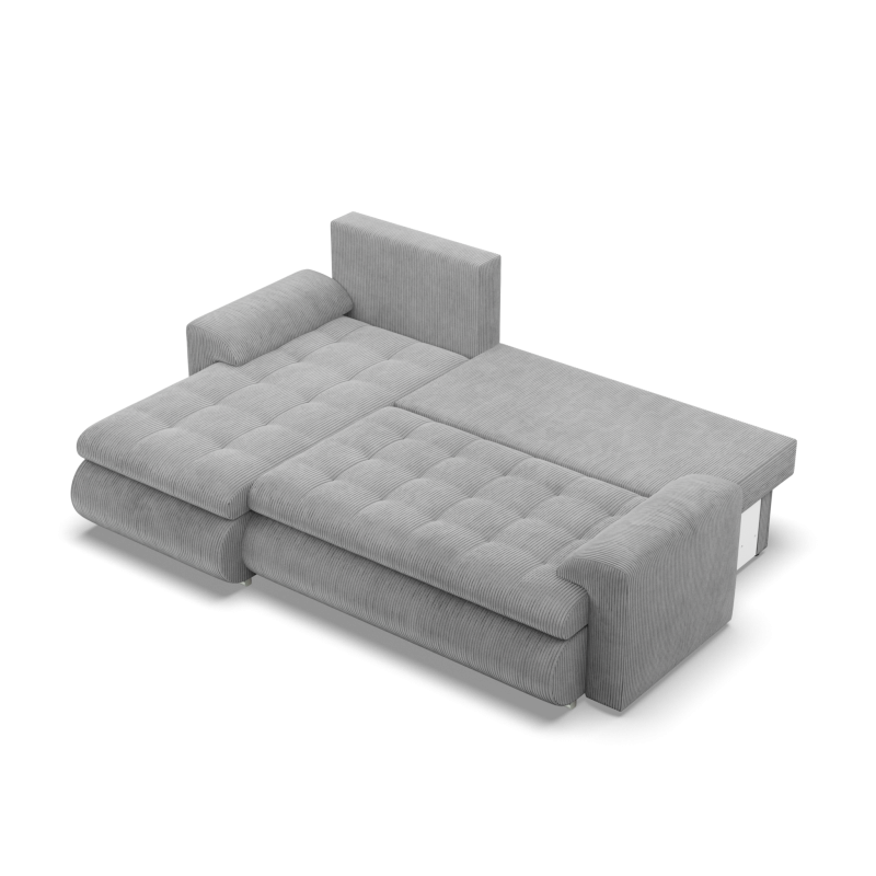 FORESTA LL Poso Corner Sofa, Side - LEFT, Color - LIGHT GRAY FORESTA LL Poso Corner Sofa, Side - LEFT, Color - LIGHT GRAY