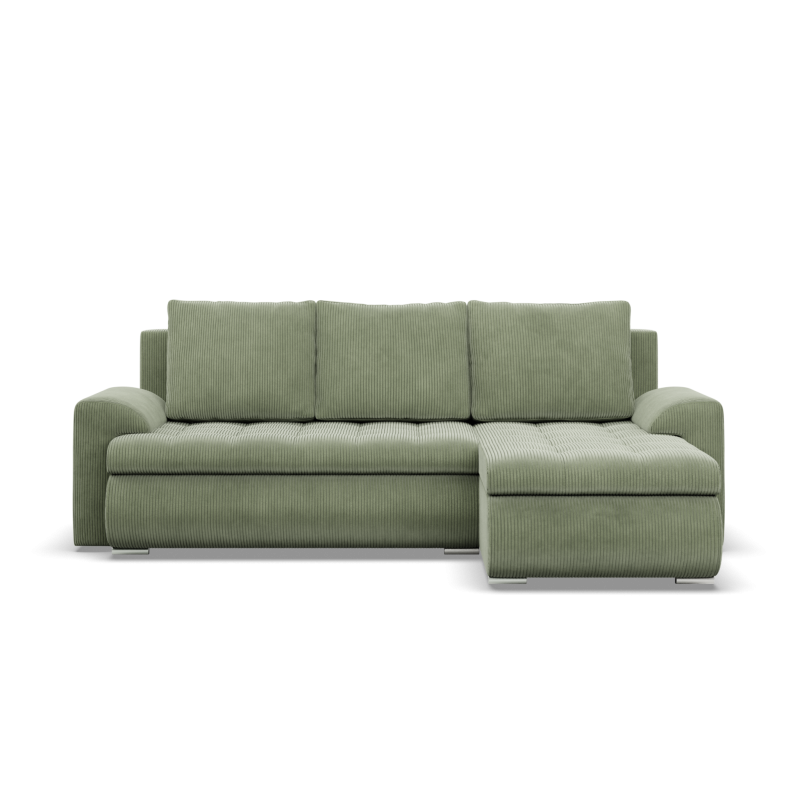 FORESTA LL Poso Corner Sofa, Side - RIGHT, Color - LIGHT GREEN FORESTA LL Poso Corner Sofa, Side - RIGHT, Color - LIGHT GREEN