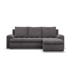FORESTA LL Poso Corner Sofa, Side - RIGHT, Color - DARK GRAY FORESTA LL Poso Corner Sofa, Side - RIGHT, Color - DARK GRAY