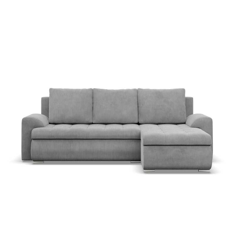 FORESTA LL Poso Corner Sofa, Side - RIGHT, Color - LIGHT GRAY FORESTA LL Poso Corner Sofa, Side - RIGHT, Color - LIGHT GRAY