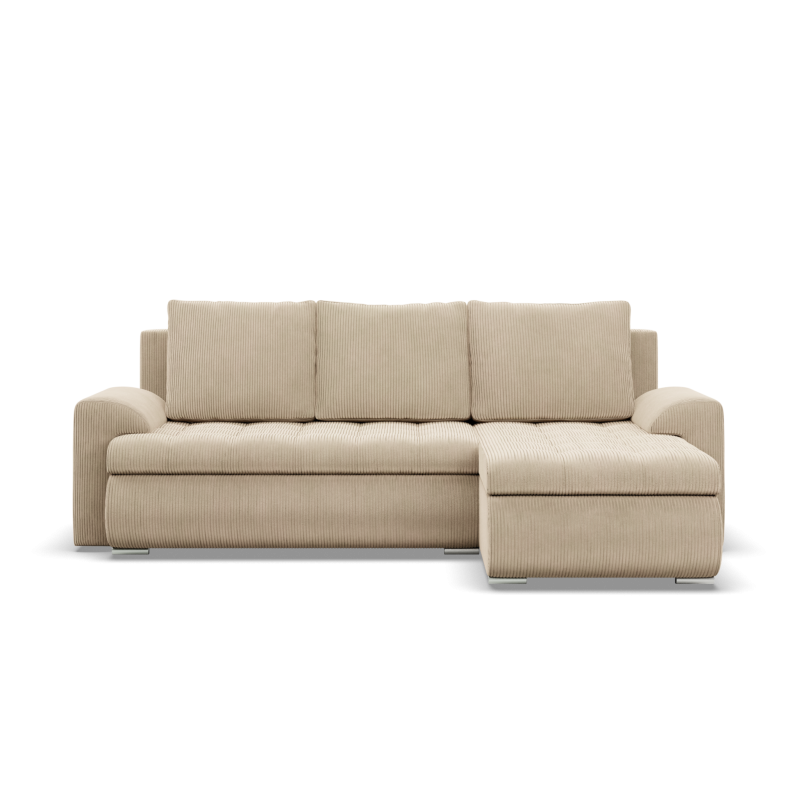 FORESTA LL Poso Corner Sofa, Side - RIGHT, Color - BEIGE FORESTA LL Poso Corner Sofa, Side - RIGHT, Color - BEIGE