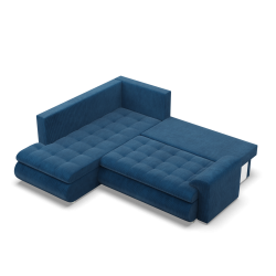FORESTA LO Poso Corner Sofa, Side - LEFT, Color - NAVY BLUE FORESTA LO Poso Corner Sofa, Side - LEFT, Color - NAVY BLUE