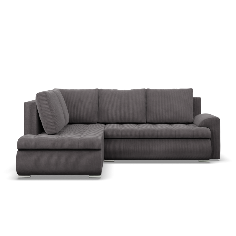 FORESTA LO Poso Corner Sofa, Side - LEFT, Color - DARK GRAY FORESTA LO Poso Corner Sofa, Side - LEFT, Color - DARK GRAY