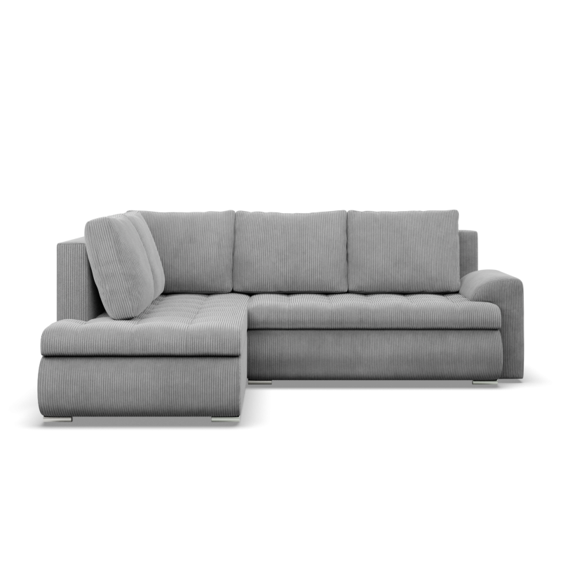 Ecksofa FORESTA LO Poso, Seite - LINKS, Farbe - HELLGRAU Ecksofa FORESTA LO Poso, Seite - LINKS, Farbe - HELLGRAU