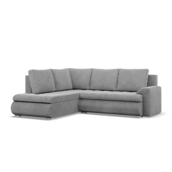 FORESTA LO Poso Corner Sofa, Side - LEFT, Color - LIGHT GRAY