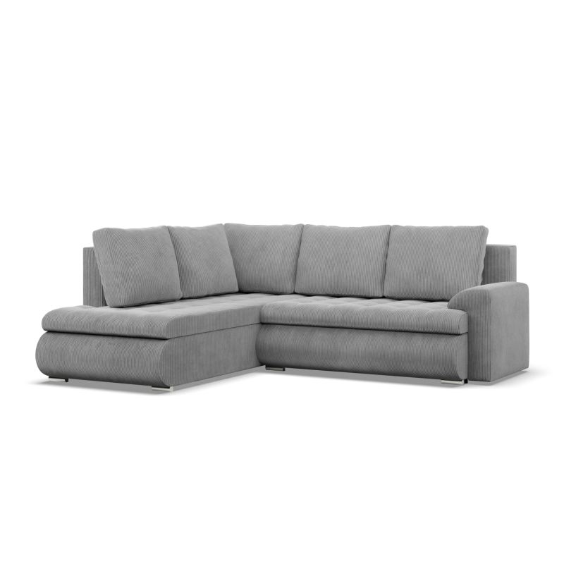 Ecksofa FORESTA LO Poso, Seite - LINKS, Farbe - HELLGRAU Ecksofa FORESTA LO Poso, Seite - LINKS, Farbe - HELLGRAU