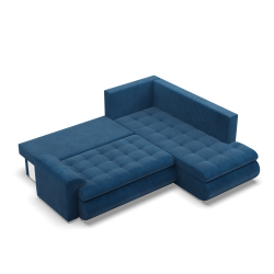 FORESTA LO Poso Corner Sofa, Side - RIGHT, Color - NAVY BLUE FORESTA LO Poso Corner Sofa, Side - RIGHT, Color - NAVY BLUE