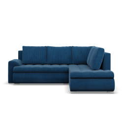FORESTA LO Poso Corner Sofa, Side - RIGHT, Color - NAVY BLUE FORESTA LO Poso Corner Sofa, Side - RIGHT, Color - NAVY BLUE