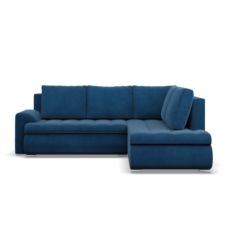 FORESTA LO Poso Corner Sofa, Side - RIGHT, Color - NAVY BLUE FORESTA LO Poso Corner Sofa, Side - RIGHT, Color - NAVY BLUE