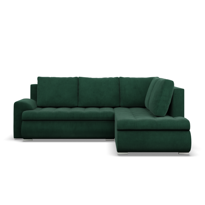 FORESTA LO Poso Corner Sofa, Side - RIGHT, Color - BOTTLE GREEN FORESTA LO Poso Corner Sofa, Side - RIGHT, Color - BOTTLE GREEN