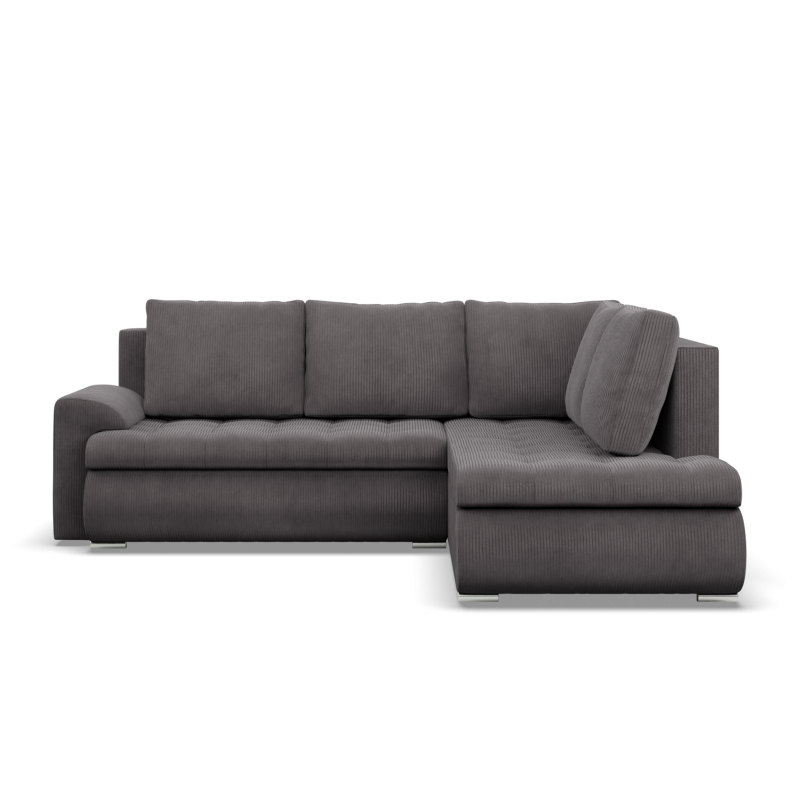 FORESTA LO Poso Corner Sofa, Side - RIGHT, Color - DARK GRAY FORESTA LO Poso Corner Sofa, Side - RIGHT, Color - DARK GRAY