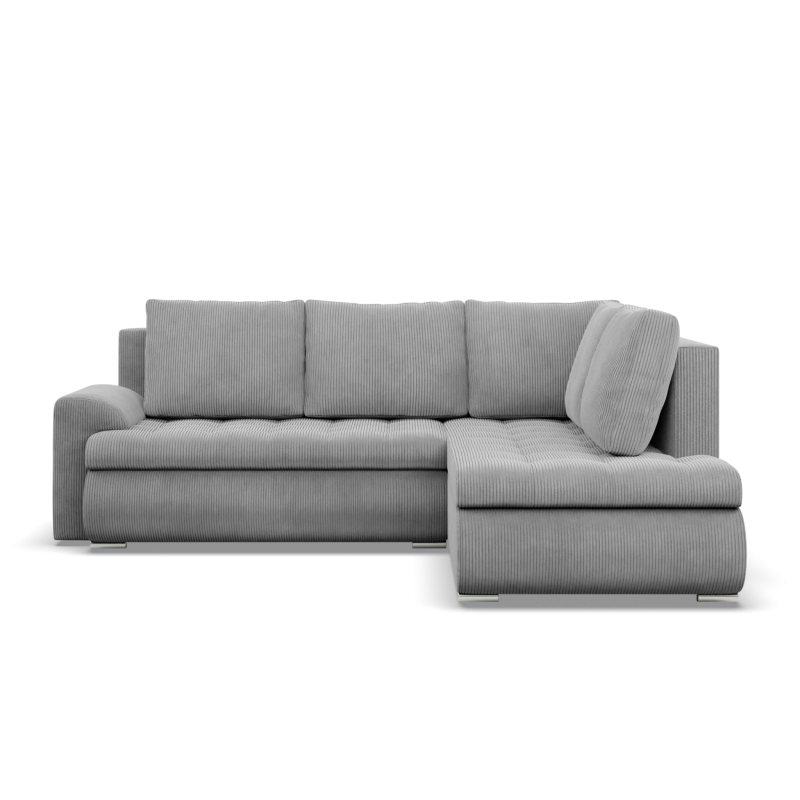 FORESTA LO Poso Corner Sofa, Side - RIGHT, Color - LIGHT GRAY FORESTA LO Poso Corner Sofa, Side - RIGHT, Color - LIGHT GRAY