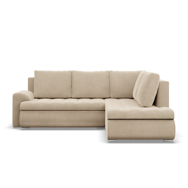 FORESTA LO Poso Corner Sofa, Side - RIGHT, Color - BEIGE FORESTA LO Poso Corner Sofa, Side - RIGHT, Color - BEIGE