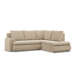 FORESTA LO Poso Corner Sofa, Side - RIGHT, Color - BEIGE