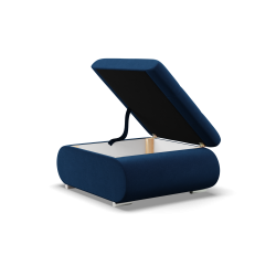 Sitzhocker FORESTA Kronos, Farbe - DUNKELBLAU Sitzhocker FORESTA Kronos, Farbe - DUNKELBLAU