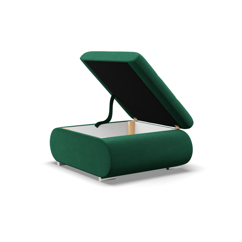 FORESTA Kronos Pouf, Color - BOTTLE GREEN FORESTA Kronos Pouf, Color - BOTTLE GREEN