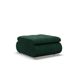 FORESTA Poso Ottoman, Color - BOTTLE GREEN