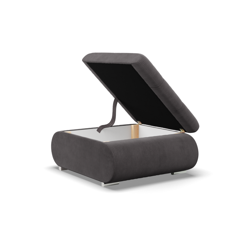 FORESTA Poso Pouf, Color - DARK GRAY FORESTA Poso Pouf, Color - DARK GRAY
