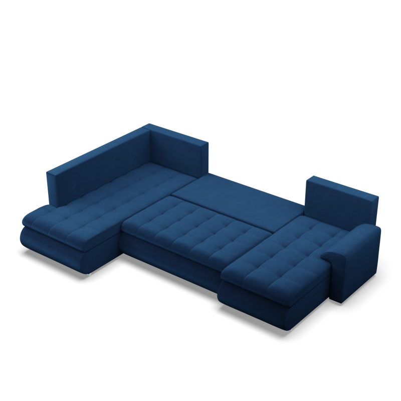 FORESTA ULO Kronos Corner Sofa, Side - LEFT, Color - NAVY BLUE FORESTA ULO Kronos Corner Sofa, Side - LEFT, Color - NAVY BLUE