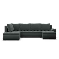 FORESTA ULO Ecksofa Kronos, Seite - LINKS, Farbe - DUNKELGRAU FORESTA ULO Ecksofa Kronos, Seite - LINKS, Farbe - DUNKELGRAU